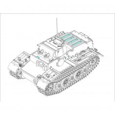 Maqueta de tanque: alemán Pzkpfw.I Ausf.F (VK1801) -Late