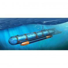 Maqueta de submarino: submarino alemán molch