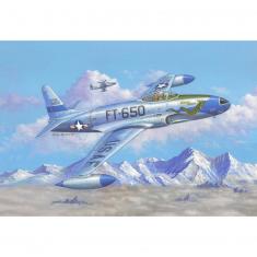 Aircraft model: F-80C Shooting Star fighter