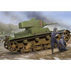 Maquette char : char Soviet T-26 Light Infantry Tank Model 1933