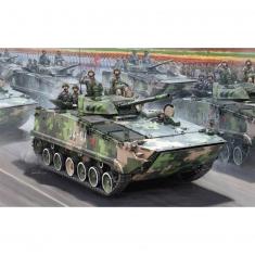 Maqueta de tanque: tanque de batalla chino ZBD-04