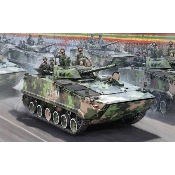Model tank: Chinese battle tank ZBD-04 - HobbyBoss-82453
