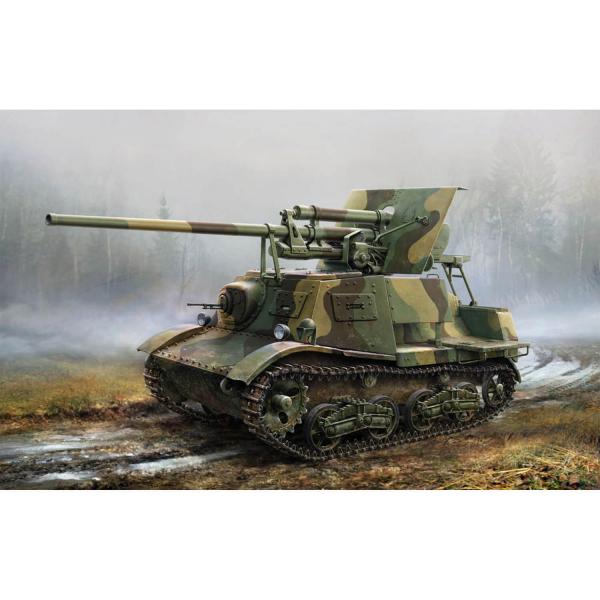 Maquette char : Canon antichar automoteur léger soviétique ZIS-30 - HobbyBoss-83849