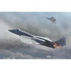 Aircraft model: American YF-23 fighter plane