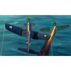 Maquette avion : avion militaire américain Chance Vought F4U Corsair (Late version)