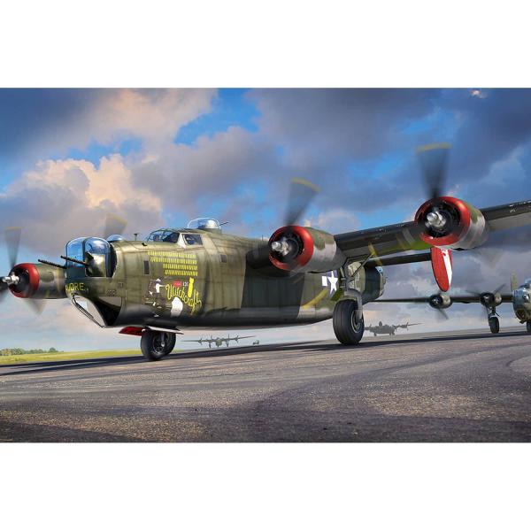 Maquette avion : US B-24J Liberator - Glow2B-81774