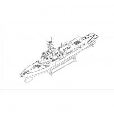 Maquette bateau : USS Momsen DDG-92