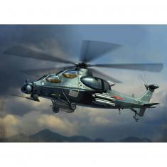 Maqueta de helicóptero: helicóptero de ataque chino Z-10