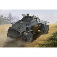 Military vehicle model: German light armored vehicle Sd.Kfz.221 (1st series)