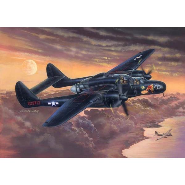 Aircraft model: P-61B Black Widow - HobbyBoss-83209