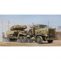 M911 C-HET w/m747 Heavy Equipment Semi- Trailer- 1:35e - Hobby Boss