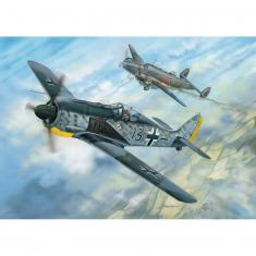 Maquette avion : avion de chasse bombardier allemand Focke Wulf FW 190A-5