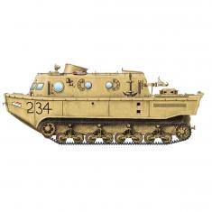 German Land-Wasser-Schlepper(LWS)amphibi tractor Early production- 1:72e - Hobby Boss