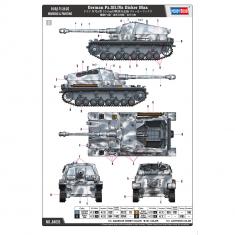 Maquette char allemand : Pz.Sfl.IVa Dicker Max 