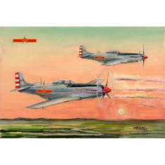 Aircraft model: PLAAF P-51D / K Mustang Fighter