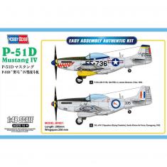 Aircraft model: P-51D Mustang IV Fighter