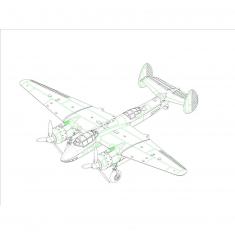 Aircraft model: Soviet bomber Tu-2