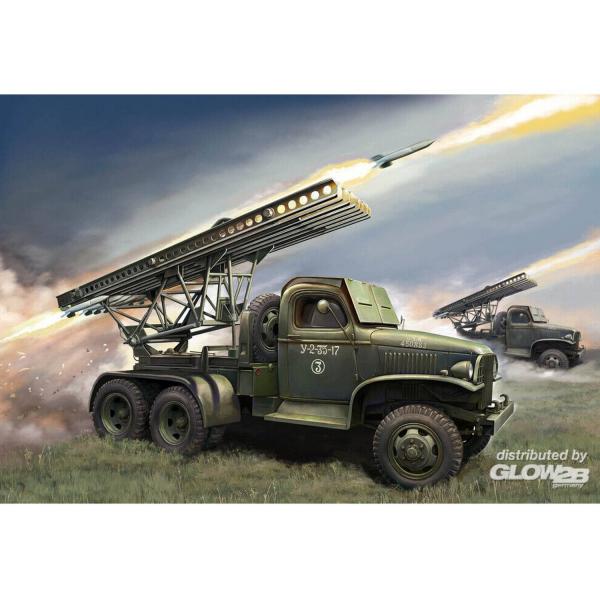 Military Vehicle Model: GAZ-AAA with BM13/16 Katyusha - HobbyBoss-84572