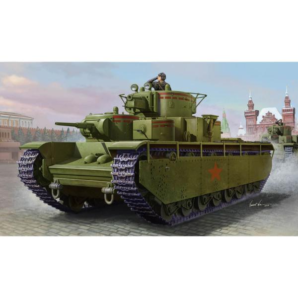 Maquette char : Char lourd soviétique T-35  - HobbyBoss-83841