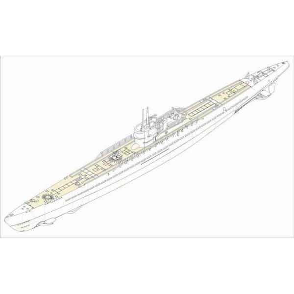 German Navy Type IX-C U-Boat - 1:350e - Hobby Boss - HobbyBoss-83508