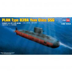 Maquette sous-marin : PLAN Type 039A Yuan Class 