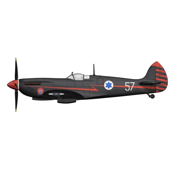 Modèle réduit avion : Spitfire IXe - Hobbymaster-HMHA8313
