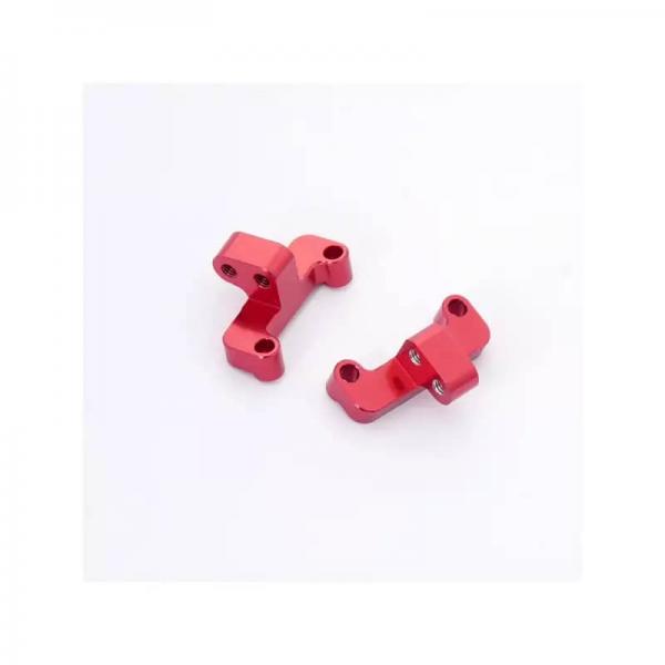 Supports de tirants arrieres en aluminium(D G) - HobbyTek - REV-OP11