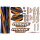 Miniature Planche stickers Rogue Buggy Orange