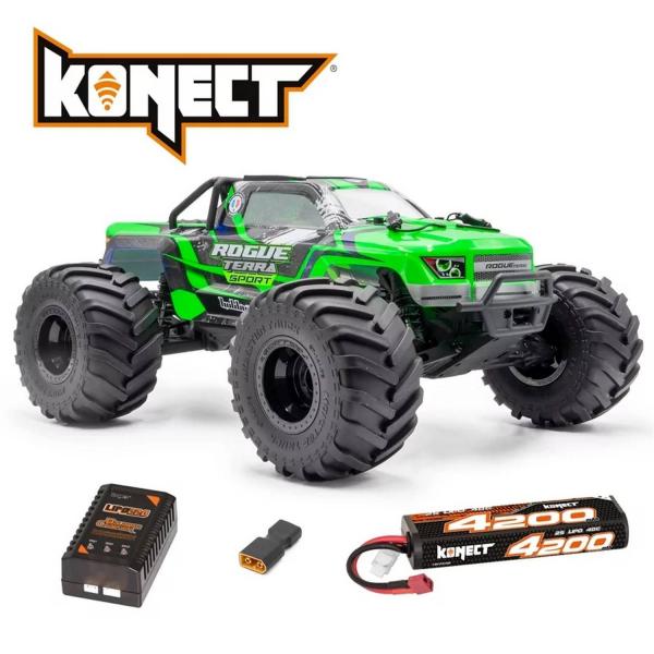 ROGUE TERRA brushless SPORT vert-PACK accus et chargeur - 1.ROGT.SP.GR-PACK