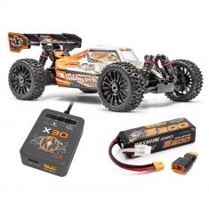 PACK SPIRIT NXT EVO RR BRUSHLESS RTR ORANGE + ACCU ET CHARGEUR