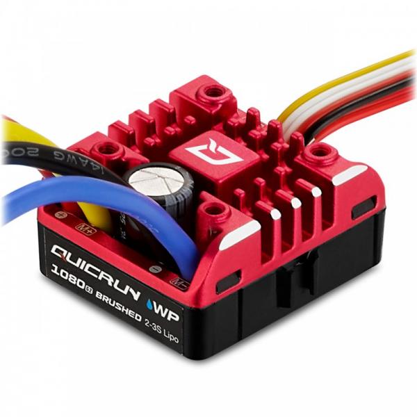 Hobbywing QuicRun WP1080-G2 Régulateur brushed pour crawler 80A BEC 4A TBC - HW30120202