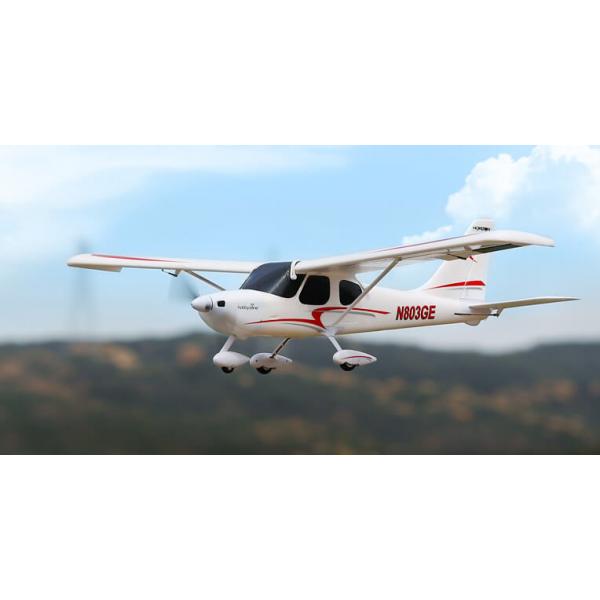 HobbyZone Avion de début Glasair Sportsman S+ avec Module GPS RTF Mode 2 - HBZ8400EU