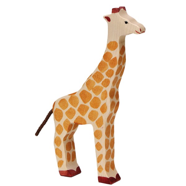 Figurine en bois Holztiger : Animaux de la Jungle : Girafe - Dam-8680154