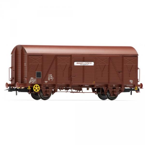 Hornby SNCF, wagon couvert à 2 essieux Gss 4.01 «Bagages Express», époque IV - HJ6164