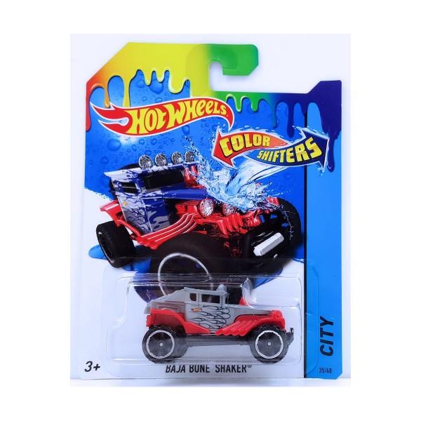 Voiture Hot Wheels : Colour Shifters - Baja Bone Shaker - Mattel-BHR15-CFM28