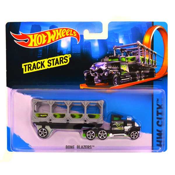 Camion Hot Wheels : Track Stars : Bone Blazers - Mattel-BFM60-BGK22