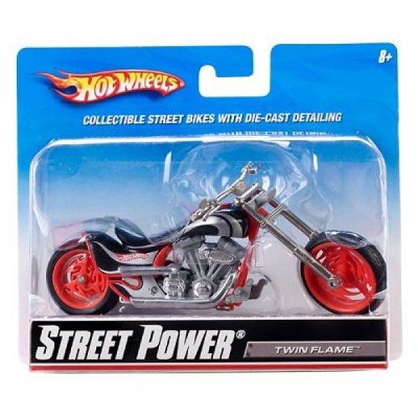Moto - Hot Wheels - Street Power : Twin Flame - Mattel-R1091-47118