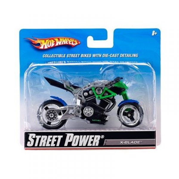 Moto - Hot Wheels - Street Power : X-Blade - Mattel-47118-R1090