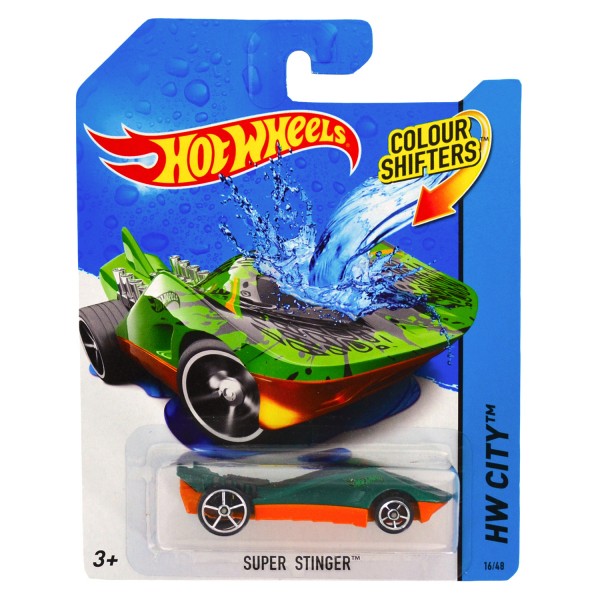 Voiture Hot Wheels : Colour Shifters : Super Stinger - Mattel-BHR15-BHR19