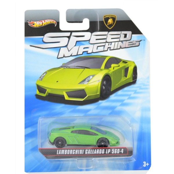 Voiture Hot Wheels Speed Machines : Lamborghini Gallardo LP560-4 - Mattel-R4023-W2308