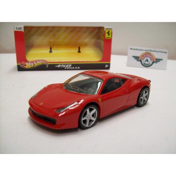Ferrari 458 ITALIA, Rot, 2009, HOT WHEELS 1:43 - T8417