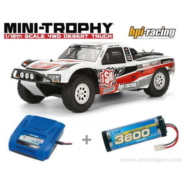 Mini Trophy 4WD RTR HPI-Racing  Pack A - HPI-8700103035A