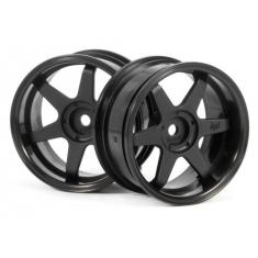 HPI Jantes Te37 Noir 26Mm/6Mm