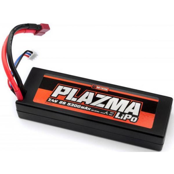 Batterie HPI LIPO 7,4 V 5300 mAh 40 C Dean Tplug - 8700160161