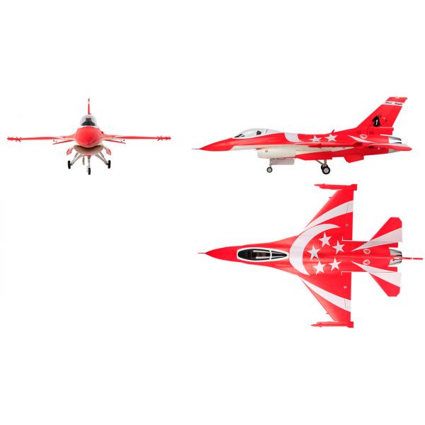 F16 RED 1245MM KIT HSDJETS - HSD-F16-RED-KIT