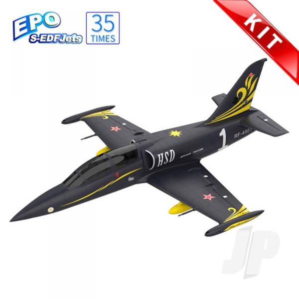 L-39 120mm EDF Foam Jet Black Gold (Kit) - HSDJets TBC - HSDA65010300