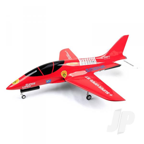 Super Viper 120mm EDF 12S Composite Jet Red 1800mm (PNP) - HSDJets - HSDA66070200