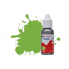 Paint N ° 38 Lime green - Gloss: Acrylic: 14 ml