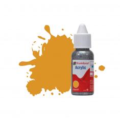 Peinture N°54 Jaune Laiton Métallique : Acrylique : 14 ml