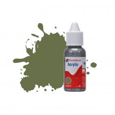 Peinture N°80 Vert Herbe - Mat : Acrylique : 14 ml 